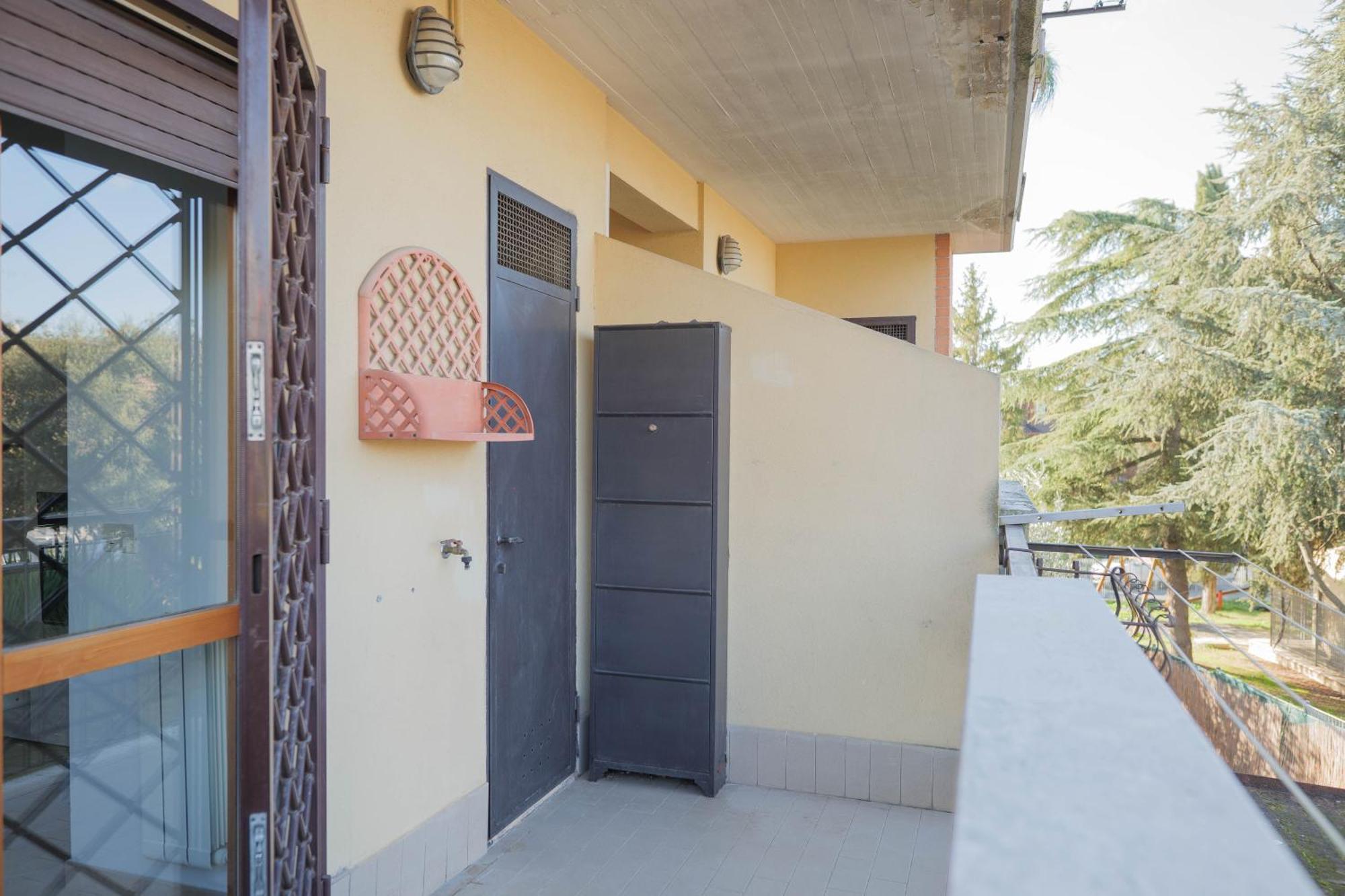 Casa Ghandi Vicino A Roma Con Box Auto E Wi-Fi Monterotondo  Esterno foto